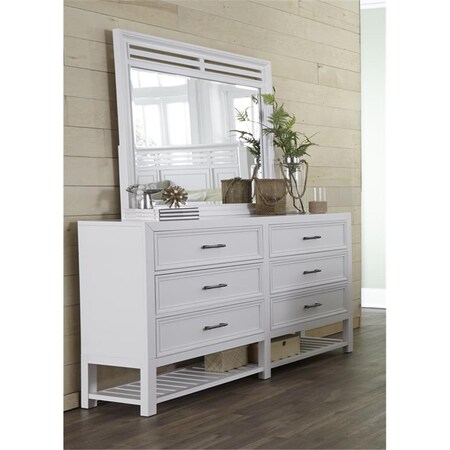Progressive Furniture 38 X 64 X 18 In. Drawer Dresser B124-23